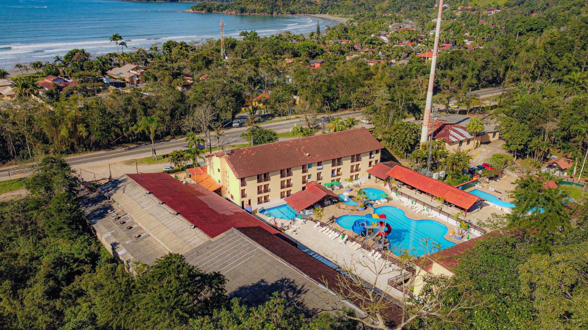 Agua Doce Praia Hotel Ubatuba Esterno foto
