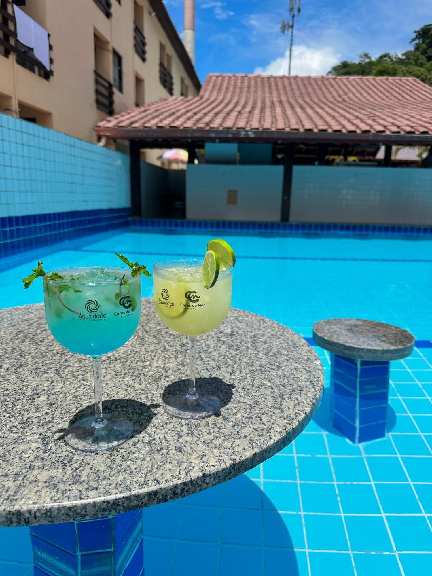 Agua Doce Praia Hotel Ubatuba Esterno foto
